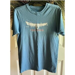 Fish Hippie Tshirt, Size Small